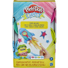 Hasbro Play-Doh Elastix sada 4 jasných barev