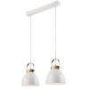 Svietidlá - Závesné svietidlá - 2 NOWOCZESNA LAMPA LISTWA LOFT VINTAGE METAL BIAŁA (Svietidlá - Závesné svietidlá - 2 NOWOCZESNA LAMPA LISTWA LOFT VINTAGE METAL BIAŁA)