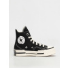 Converse Chuck 70 Plus Hi (black/egret/black) 37, čierna