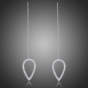 Victoria Filippi Náušnice Swarovski Elements Finia E0323 Bílá/čirá