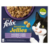 Felix Sensations Jellies jahňací makrela sleď a morčací 12 x 85 g