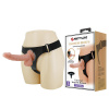 PRETTY LOVE - HARNESS BRIEFS- Kevin, univerzálny strap-on, 7,2'' dildo - Pretty Love Mavis Harness Universal Briefs With Dildo 19 Cm Natural