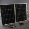 SO110 - 100W/ 12V solární skládací nabíječka autobaterií
