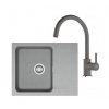 FRANKE SETT118Š tectonit drez 620x500 mm OID 611-62 Sivá+batéria FC 6018.084 Sivý Kameň FRA 143.0687.373