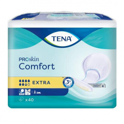 TENA Comfort extra vkladacie plienky 40 kusov - Tena Comfort Extra 40 ks