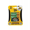 JCB RTU NiMH AA/R06, min.2400mAh, přednabitá, blistr 4 ks (JCB-HR62600RC-4B)