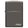 Zippo Black Ice Logo 150ZL + možnost gravírování