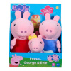 Character Options Plyšáci Peppa Pig 3er Pack