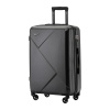 Veľký rodinný cestovný kufor s TSA zámkom Municase Farba: Čierna