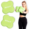 DrFit Podložky na jogu, tlmiace podložky pod kolená, ruky, bedrá, zelené