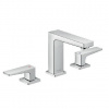 Hansgrohe Metropol - Umývadlová batéria s výpusťou Push-Open, 3-otvorová inštalácia, chróm 32514000