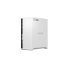 QNAP TS-233 (4core 2,0GHz + NPU, 2GB DDR4 RAM, 2x SATA, 1x GbE, 1x USB 2.0, 1x USB 3.2)