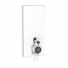 Geberit Monolith Plus - Sanitárny modul na stojace WC, 101 cm, spodný prívod vody, sklo/biela 131.202.SI.7