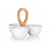 Banquet miska dělená BRILLANTE Bamboo 24x24x18,5 cm