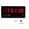 Digitálne nástenné hodiny MPM, 3566, 45cm, s budíkom, dátumom a