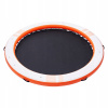 SucceBuy Vodná trampolína 15,8 kg Biela a Oranžová Nerezová Oceľ