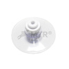 Přísavka s M4 závitem a maticí 40mm PVC
