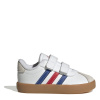 adidas VL Court 3.0 Infants Shoes Wht/Blu/Scarlet C4 (20)