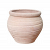 Záhradný kvetináč - Záhradná hrniec 32 cm talianska hlinka keramika (Záhradný kvetináč 32 cm, talianska hlinená keramika)