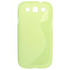Puzdro plastové Samsung I9300 Galaxy S3 svetlozelené