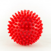 Masážna loptička - ježko - červená - 9 cm