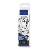 Popisovač Faber-Castell Pitt Artist Pen Manga 4 kusy, čierne II