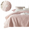 Prehoz na posteľ Room99 polyester 170 cm x 210 cm ružový