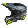 Přilba O´Neal EX-SRS HITCHHIKER BLACK/GRAY/NEON YELLOW XS