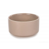 Keramická misa na sviečky a dekorácie a na kvetinový aranžmán IKEBANA 12,5 cm - Béžová