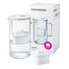 Sklenená filtračná kanvica Aquaphor Glass 2,5l s filtrom Maxfor+ biela