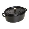 Staub Hrniec STAUB oválny 33cm čierny 6,7l