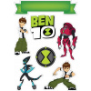 CUKROVÁ TLAČ Jedlý obrázok na tortu BEN TEN BEN 10 + POSTAVY MENO 19