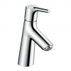 Hansgrohe Talis S - Páková umývadlová batéria 80 s odtokovou súpravou Push-Open, chróm 72011000
