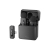 BOYA BOYA Microphone Wireless BY-V30 2.4GHz with 2 transmitters and 1 receivers (Type-C) Black EU