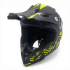 RocketMotors Ďetská Cross Helma DIRT - Yellow Fluo Veľkosť: XL