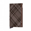 Cardprotector Secrid Laser Tartan Brown