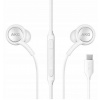 Káblové slúchadlá do uší Samsung AKG Type-C BIELE, mega BASS