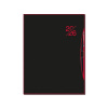 Denný diár A5 SMART red 2026