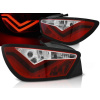 SEAT IBIZA 6J 3D 08-12 - zadné LED svetlá červeno biela LED BAR