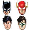 Maska na obličej Liga spravedlnosti set 8ks karton v sáčku