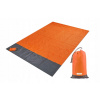 Odolná plážová podložka - nielen na pláž - Oranžová