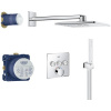 Podomietkový sprchový systém GROHE Rainshower SmartControl System chróm 34712000