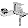 Hansgrohe Rebris E nástenná páková vaňová batéria Chrómová 72450000