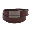 Pánsky kožený opasok 745-35-02 tmavohnedý