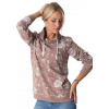 Dámská mikina 1210_05 HAJDAN cappucino 3XL