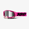 100% Racecraft 2 Maho Silver Flash Lens
