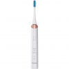 Panasonic EW-DC12 elektrická sonická zubná kefka (jemné štetiny, 31000 pohybov / min lineárny motor, 3 režimy čistenia, časovač), biela