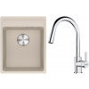 Set Franke G252SA (dřez MRG 610-37 RTL Sahara + baterie FS 3229.031 LINA NEW Chrom) 114.0700.694