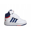 Adidas Detské topánky nad členok na suchý zips HOOPS MID 3.0 GZ9650 # 24