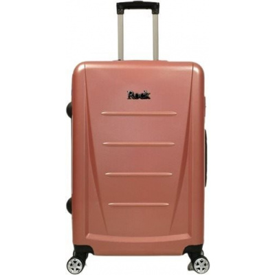Cestovný kufor Rock TR-0229-M ABS - ružová (TR-0229/3-M_ROSE-PINK)